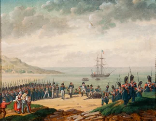 Napoleão desembarca em Cannes em 1815, 1835